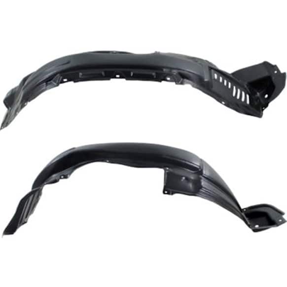 Front, Driver and Passenger Side, Fender Liner
