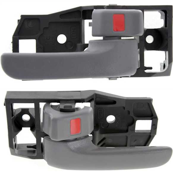 1998 Toyota Land Cruiser - Front or Rear, Driver and Passenger Side Gray Interior Door Handle, With Door Lock Button, Sport Utility