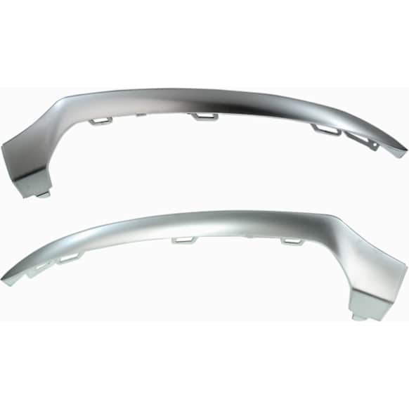 Front, Driver and Passenger Side Bumper Trims, Chrome, For Models Without Night Package