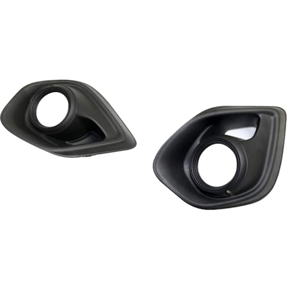 2013-2015 Mitsubishi RVR - Front, Driver and Passenger Side Fog Light Trims, Primed