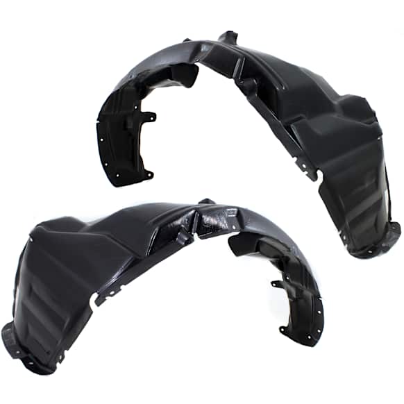 Front, Driver and Passenger Side, Fender Liner