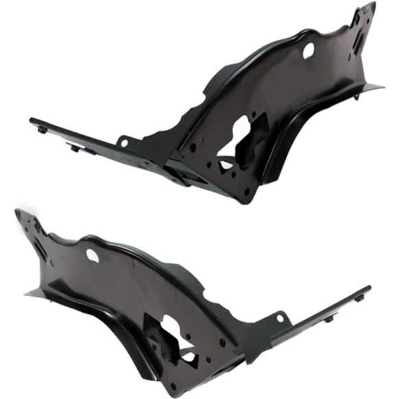 Driver and Passenger Side, Upper, Outer Radiator Support Upper Tie Bar