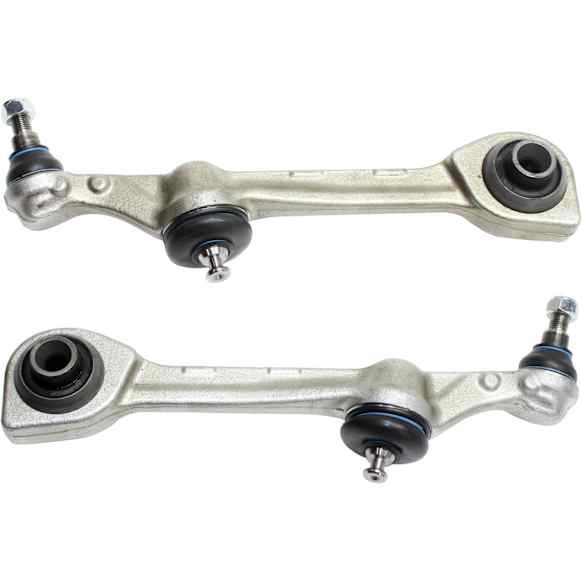 Front, Driver and Passenger Side, Lower, Rearward Control Arms