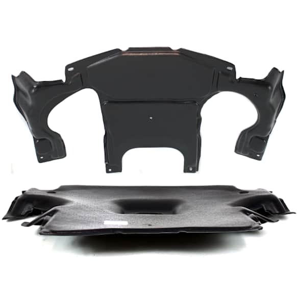 Front and Rear Engine Splash Shields, RWD