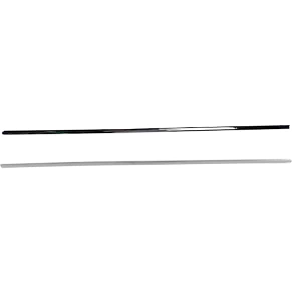 Rear, Driver and Passenger Side Door Molding and Beltlines, Chrome