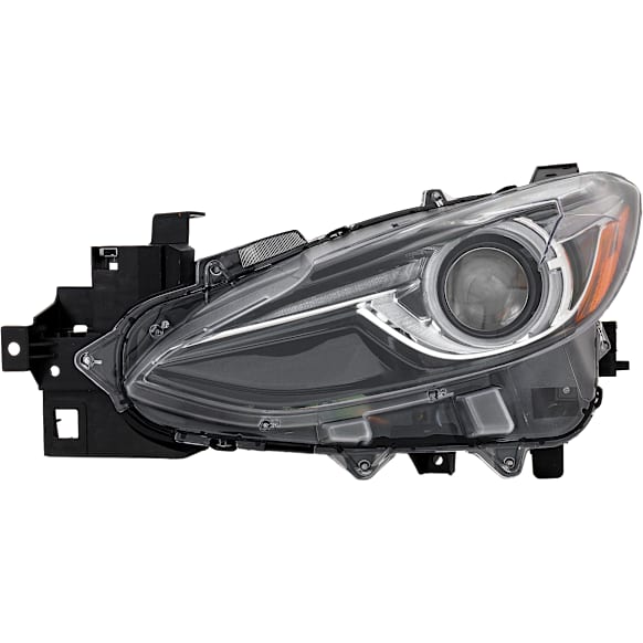 Driver and Passenger Side Headlights, without Bulbs, HID/Xenon, For Models without Auto Level Control, without HID Bulbs and ballast