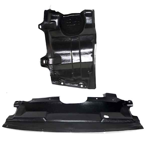 Front, Passenger Side Engine Splash Shields