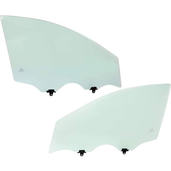 2011 Nissan Rogue - Front, Driver and Passenger Side Door Glass, Green Tint, FD23636 GTYN