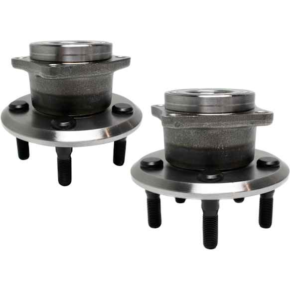 Rear, Driver and Passenger Side Wheel Hub, 5 Lugs, With Bearing, 1.8L, 4Cyl