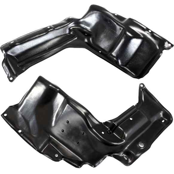 Driver and Passenger Side Engine Splash Shields, Automatic Transmission