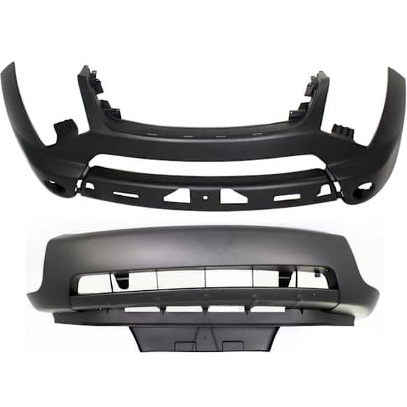 Front, Upper and Lower Bumper Covers, Primed