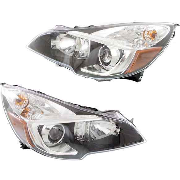 2013 Subaru Outback - Driver and Passenger Side Halogen Headlight, With bulb(s), OE Replacement, CAPA Certified