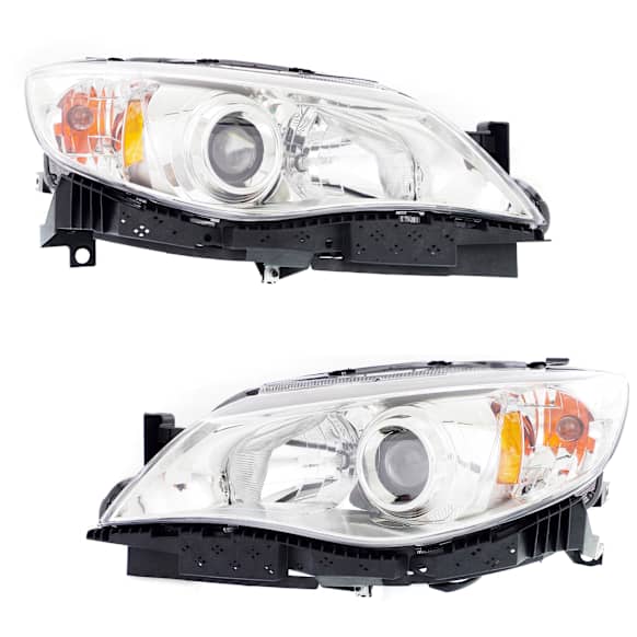 2012 Subaru Impreza - Driver and Passenger Side Halogen Headlight, With bulb(s), OE Replacement, Sedan