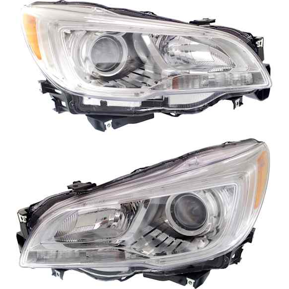 2017 Subaru Outback - Driver and Passenger Side Halogen Headlight, With bulb(s), OE Replacement, CAPA Certified