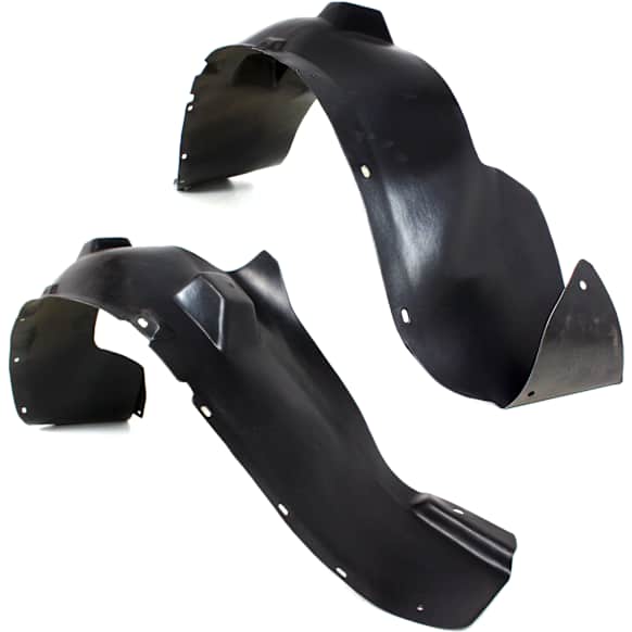 Front, Driver and Passenger Side, Fender Liner