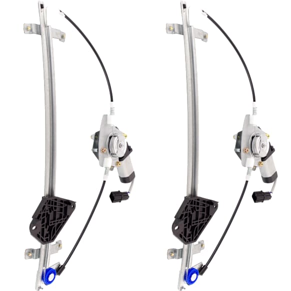 2010 Subaru Legacy - Front And Rear, Driver Side Power Window Regulator, With Motor, For Models Without Anti-Pinch Protection