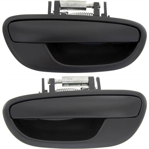 Rear, Driver and Passenger Side Primed Exterior Door Handle, Without Key Hole