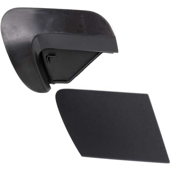 Front, Passenger Side, Upper and Lower Tow Eye Covers,
