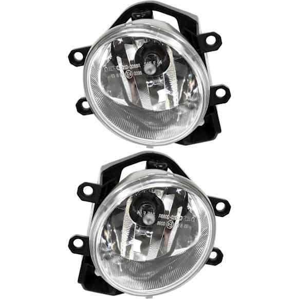 2014-2020 Toyota 4Runner - Front, Driver and Passenger Side Halogen Fog Light, With bulb(s), CAPA Certified