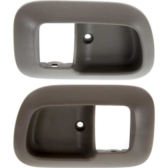 Front, Driver and Passenger Side, Interior Door Handle Trim, Mini Passenger Van