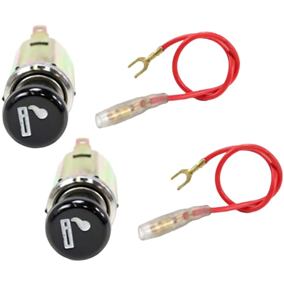 SET-REPU506801-2 Cigarette Lighters - Black, Minor Modifications Required, Set of 2, Universal
