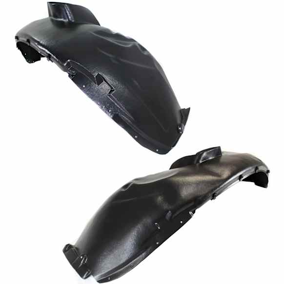Front, Driver and Passenger Side, Fender Liner