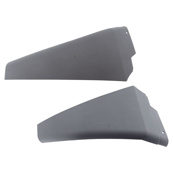 Front, Driver and Passenger Side Bumper Powdercoated Gray