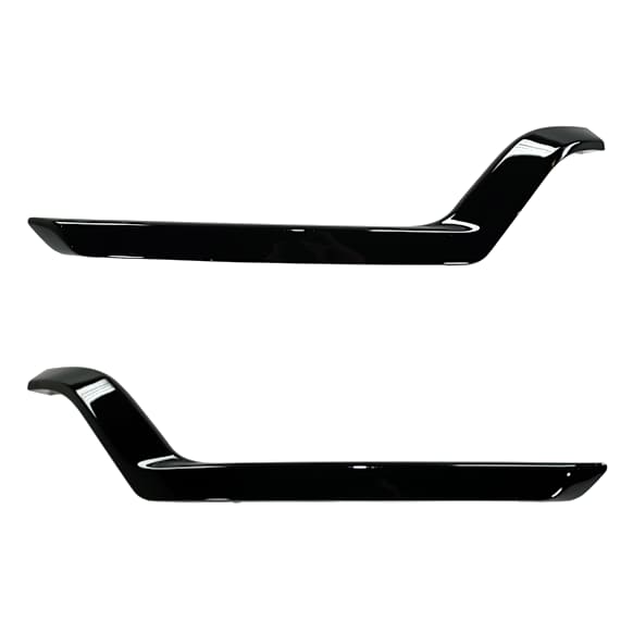 Front, Driver and Passenger Side Bumper Trims, Chrome