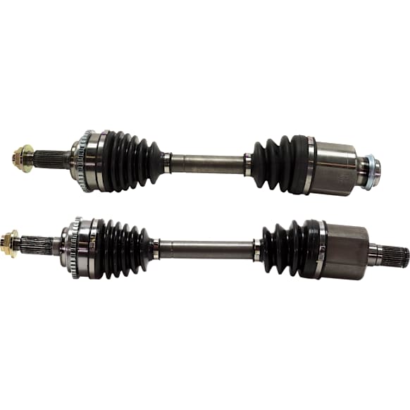 Front, Driver and Passenger Side Axle Assembly - Set of 2, 3.0L, 6Cyl