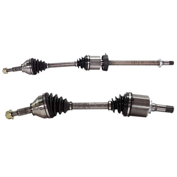 2013 Ford Explorer - Front, Driver and Passenger Side Axle Assembly,  Non-Turbo, with Tow Package (Class III), without Tow Package, Standard Duty Replacement, New, FWD, 3.5L 6Cyl
