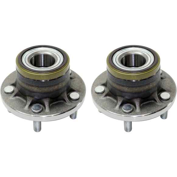 2010-2013 Ford Transit Connect - Rear, Driver and Passenger Side Wheel Hub, 5 Lugs, With Bearing, FWD, 2.0L, 4Cyl