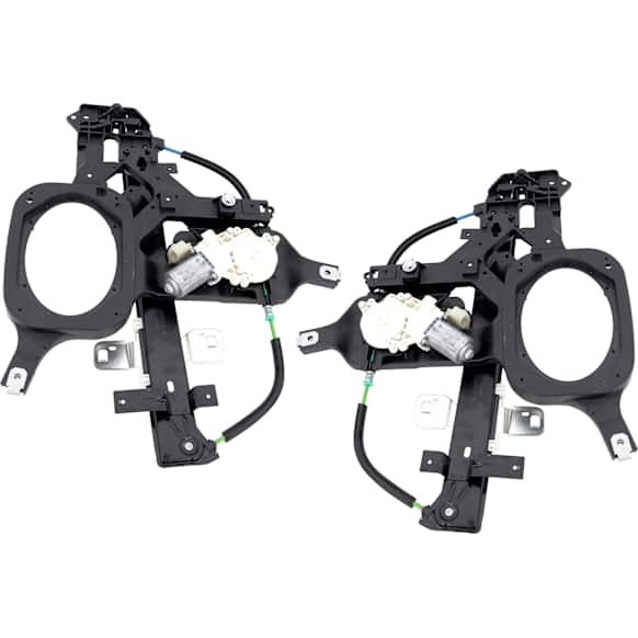 2005 Ford Expedition - Rear, Driver and Passenger Side Power Window Regulator, With Motor