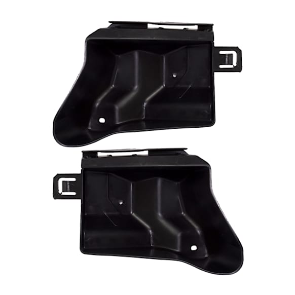 Rear, Driver and Passenger Side Bumper Brackets, Sedan