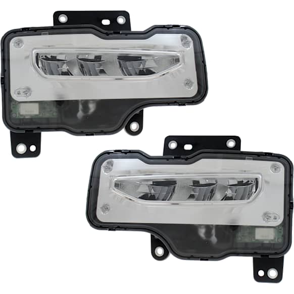 2018 GMC Sierra 1500 - Front, Driver and Passenger Side Halogen Fog Light, With bulb(s)