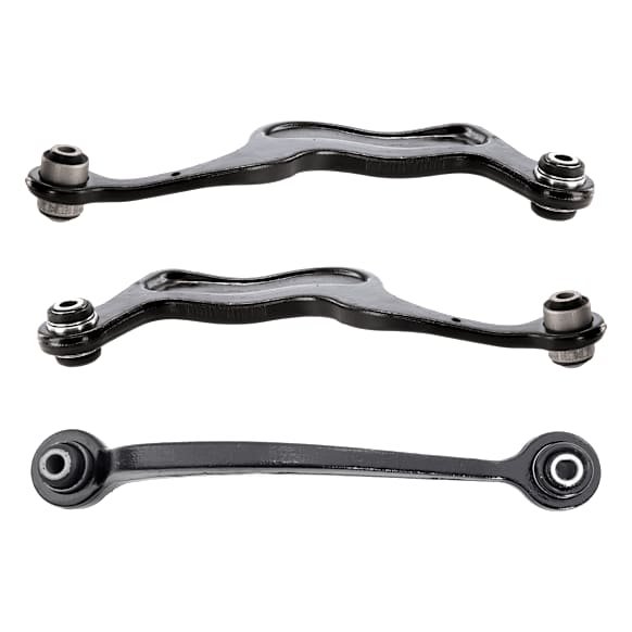 Rear, Driver and Passenger Side, Upper, Frontward and Rearward Control Arm, Without ball joint(s)