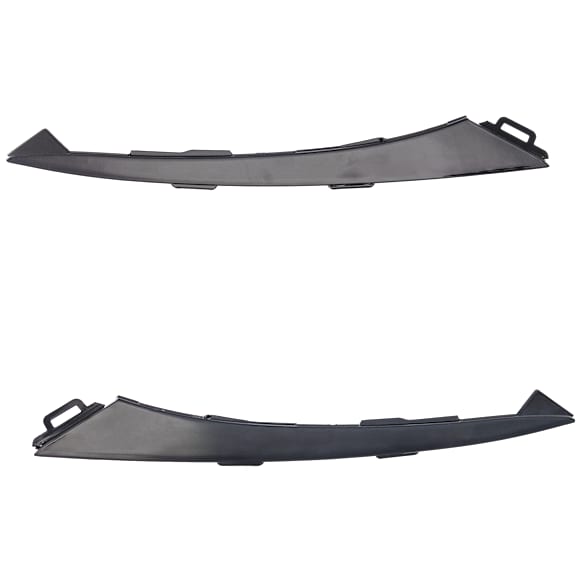 Grille Trims, Driver and Passenger Side, Lower, Gloss Black