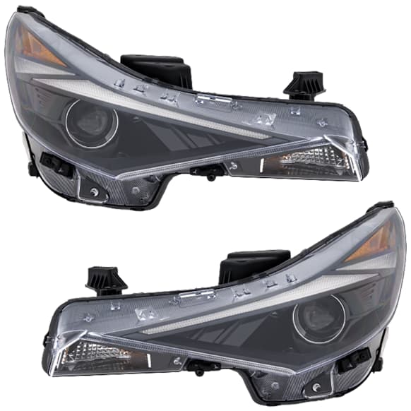 2021 Hyundai Elantra - Driver and Passenger Side Halogen Headlight, With bulb(s), USA Built Vehicle, OE Replacement