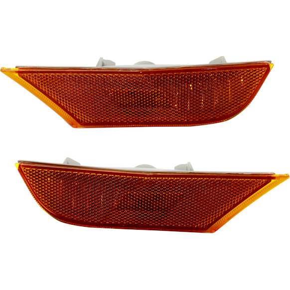 Front, Driver and Passenger Side Side Marker With bulb(s) CAPA Certified