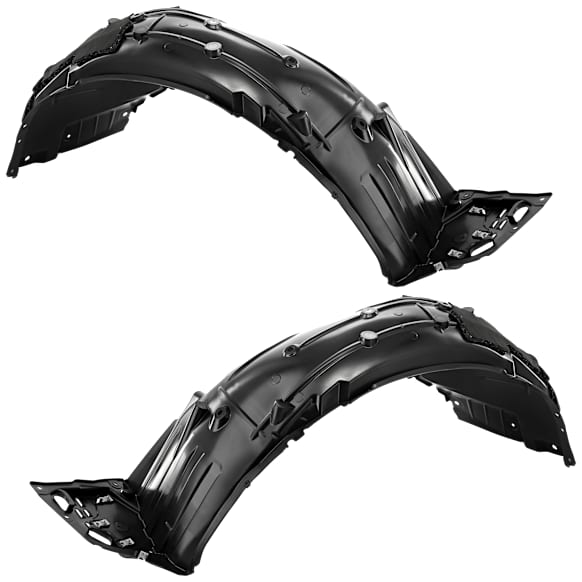 Front, Driver and Passenger Side Fender Liners, Hatchback