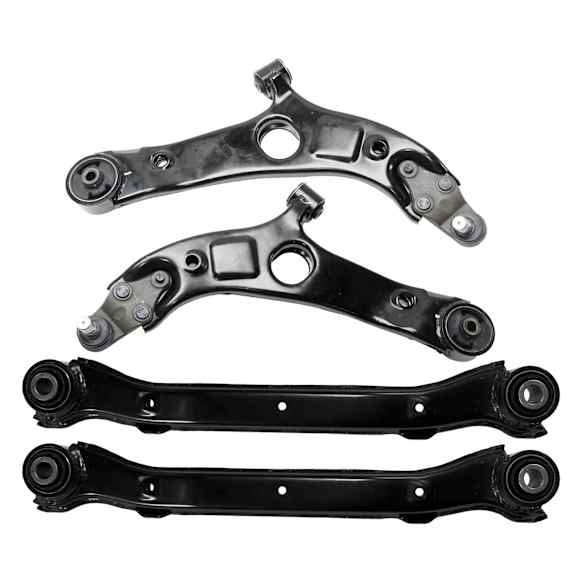 Front and Rear, Driver and Passenger Side, Upper and Lower Control Arms