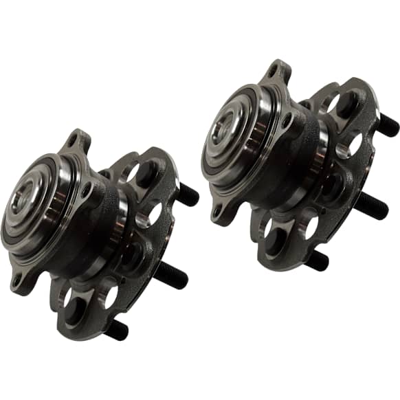Rear, Driver and Passenger Side Wheel Hub, 5 Lugs, With Bearing, 3.5L, 6Cyl