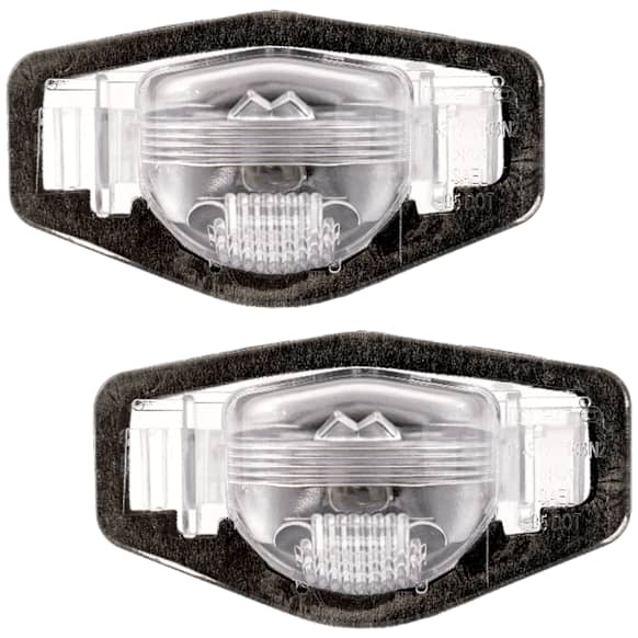 Rear, Driver and Passenger Side License Plate Lights, CAPA CERTIFIED