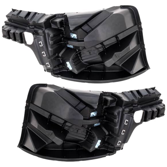 2021 International LT625 - Front, Driver and Passenger Side Bumper, Black