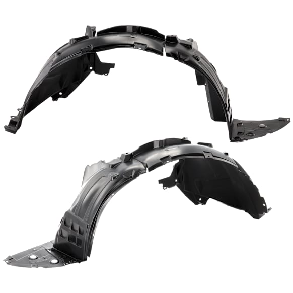 Front, Driver and Passenger Side Fender Liner CAPA Certified