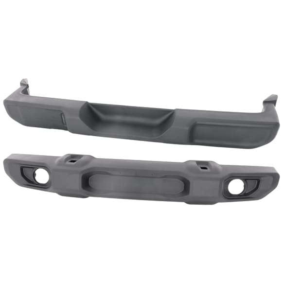 Front and Rear Textured Bumper Cover, CAPA Certified