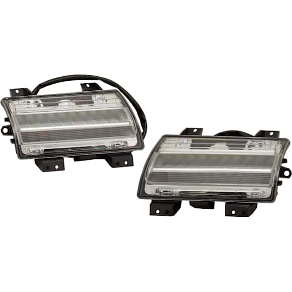 2020-2021 Jeep Gladiator - Driver and Passenger Side Parking Lights, with Bulbs, LED Type