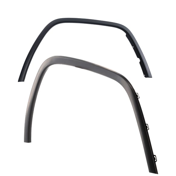 Front, Driver and Passenger Side Fender Flares, Primed, For Models without Limited X Package