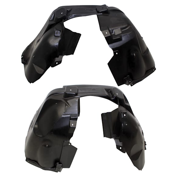Front, Driver and Passenger Side, Fender Liners, CAPA CERTIFIED