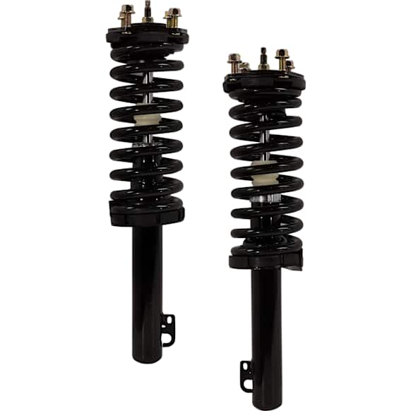 Front, Driver and Passenger Side Fully Loaded Strut, RWD