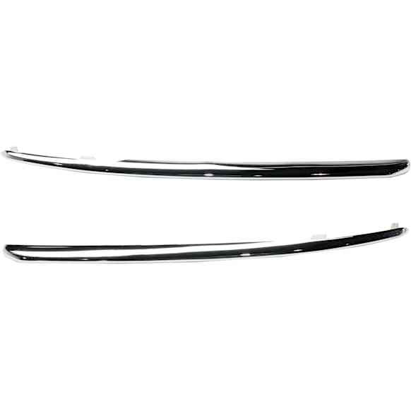 Grille Trim, Driver and Passenger Side, Chrome, S/SX/SX Limited Models, Sport Type, For Models with Intelligent Cruise Control, Except Hybrid